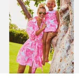 Lilly Pulitzer Women’s Amrita 3/4 Sleeve Cotton Dress Size 8